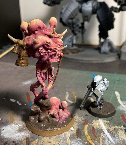 Decay Infected Air Mines, Imperial Plagued Industrial Terrain Features Sculpted by Tainted Windmill for Wargames set in the Grimdark Future