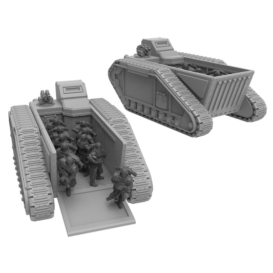 Vestal Proceeder Transport, Vestal Priestesses, monopose Sci-Fi warriors by ThatEvilOne, Sci-Fi Wargames Sisters Proxy, Grimdark Compatible