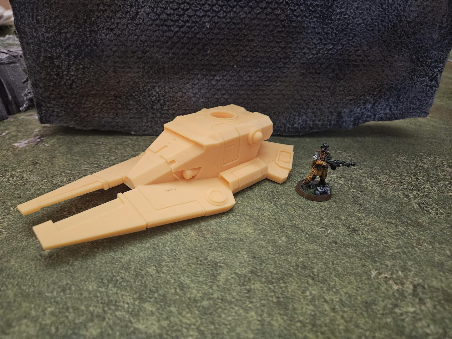 Perfect Sons Pilum Attack Speeder, Monopose Sci-Fi warriors by ThatEvilOne, Sci-Fi Wargames Proxy