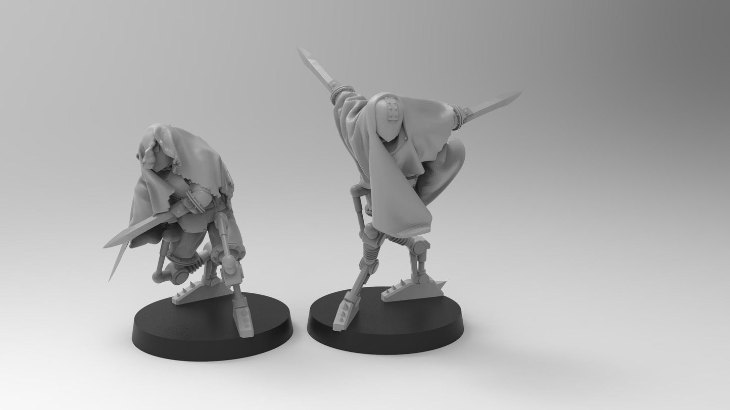 Lunar Auxilia Drop Troopers, Semi-Modular Sci-Fi warriors by ThatEvilOne, Sci-Fi Wargames Proxy, Imperial Auxillia Army