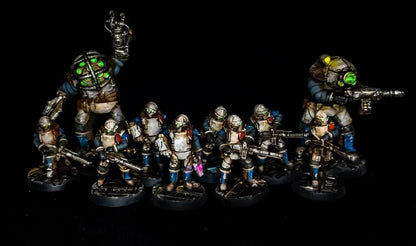 Lunar Auxilia Evocati, Semi-Modular Sci-Fi warriors by ThatEvilOne, Sci-Fi Wargames Proxy, Imperial Auxillia Army