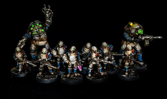 Lunar Auxilia Evocati, Semi-Modular Sci-Fi warriors by ThatEvilOne, Sci-Fi Wargames Proxy, Imperial Auxillia Army