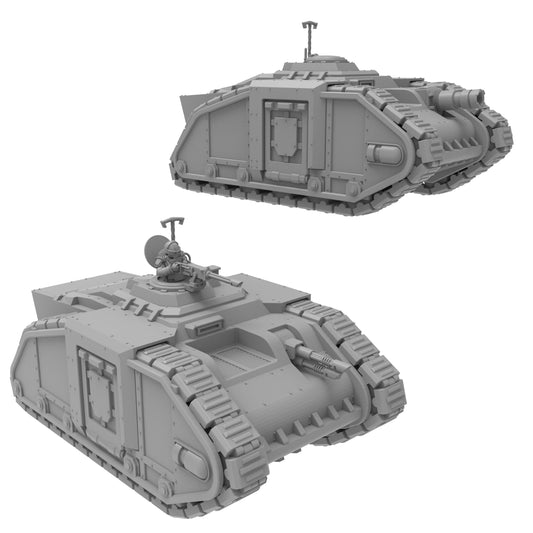 Lunar Auxilia Wyrvosan Infantry Transport, Modular Sci-Fi Vehicle by ThatEvilOne, Sci-fi Wargames Proxy Transport Light Tank