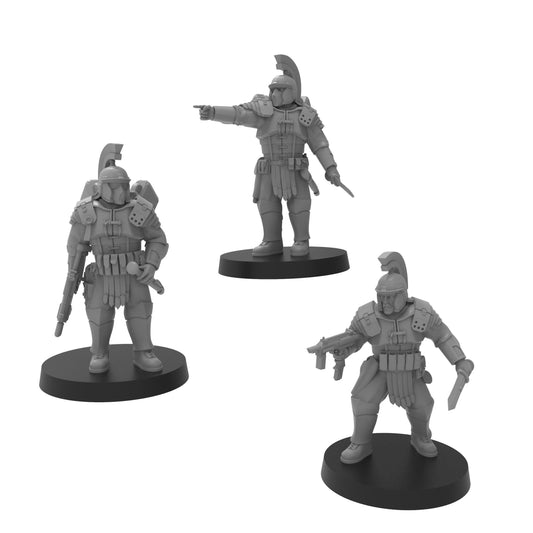 Roman Consuls, Imperial Guard, monopose Sci-Fi warriors by ThatEvilOne, Sci-fi Wargames Guard Proxy