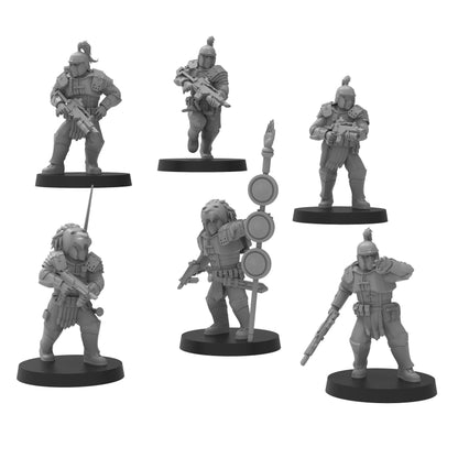Roman Pricipales, Imperial Guard, monopose Sci-Fi warriors by ThatEvilOne, Sci-fi Wargames Guard Proxy,