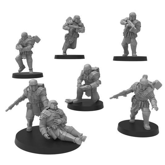 Roman Combat Medics, Imperial Guard, monopose Sci-Fi warriors by ThatEvilOne, Sci-fi Wargames Guard Proxy,