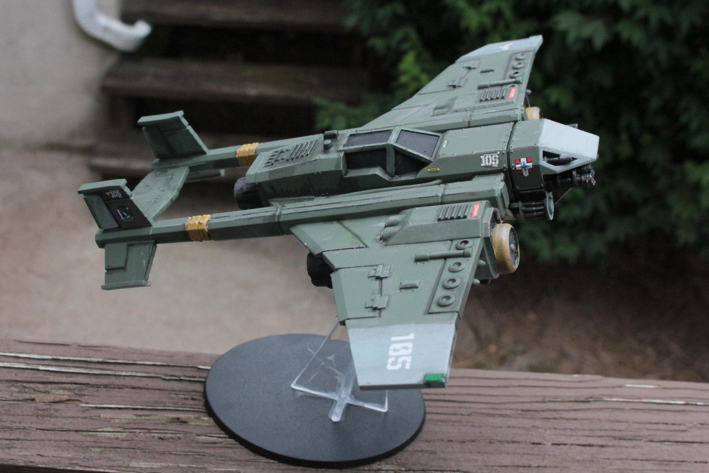 Pegasus Heavy Fighter, Modular Sci-Fi Vehicle by ThatEvilOne, Sci-fi Wargames Proxy
