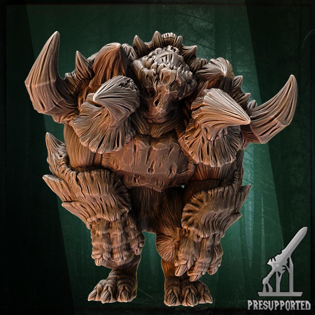 Mistwood hunter, Forest Beast Miniature for Tabletop Roleplaying games by Codex Universalis