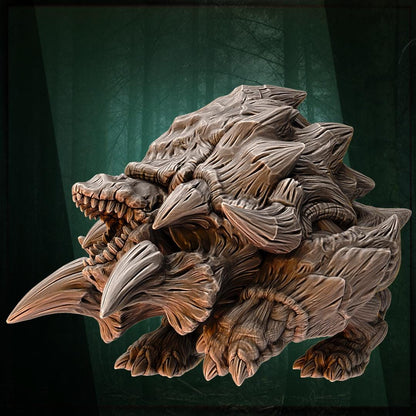 Mistwood hunter, Forest Beast Miniature for Tabletop Roleplaying games by Codex Universalis