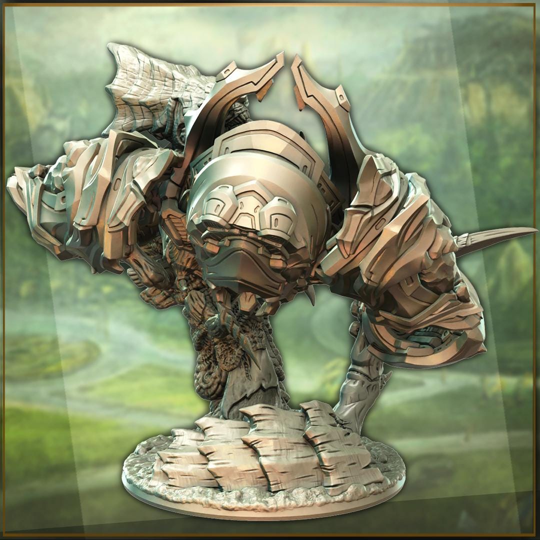 Starforged Archon vs Tyrant Slasher, Epic Clash of Monsters for Tabletop Roleplaying games by Codex Universalis