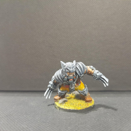 Dwogan Mithrilclaw, Dwarven Fighter Heroic Miniature for Tabletop Roleplaying games by Codex Universalis