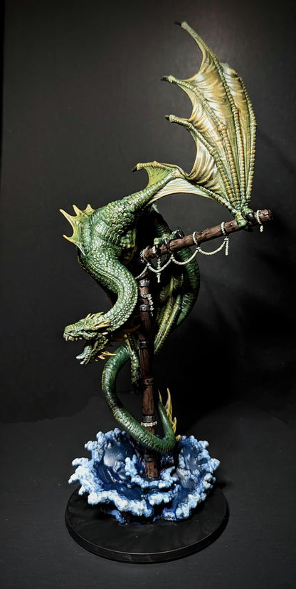 Sea Drake of Rasay, Epic Dragon Monster for Tabletop Roleplaying games by Codex Universalis