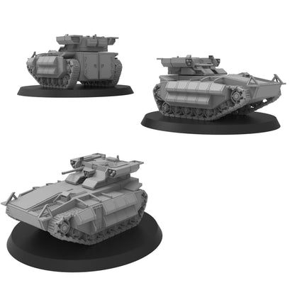 Smol Heckghost Oppressor IFV, 8mm Scale Monopose Sci-Fi warriors by ThatEvilOne, Miniature Sci-Fi Wargames Proxy