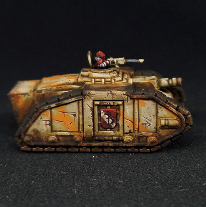 Smol Lunar Auxilia Wyrvosan Transport, 8mm Scale Monopose Sci-Fi warriors by ThatEvilOne, Miniature Sci-Fi Wargames Proxy