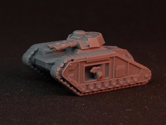 Smol Lunar Auxilia Squalo Light Tank, 8mm Scale Monopose Sci-Fi warriors by ThatEvilOne, Miniature Sci-Fi Wargames Proxy