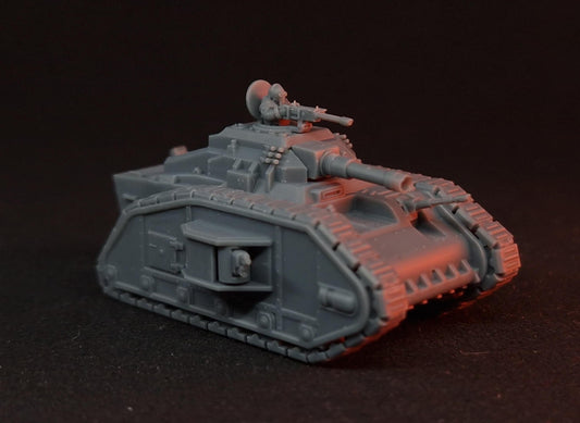 Smol Lunar Auxilia Heraclius Heavy Tank, 8mm Scale Monopose Sci-Fi warriors by ThatEvilOne, Miniature Sci-Fi Wargames Proxy