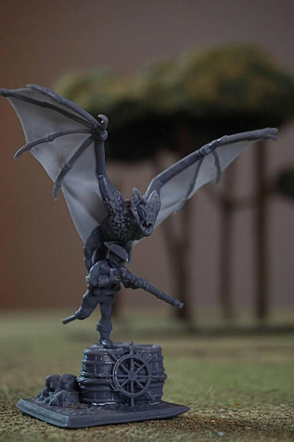 Flying zombie buccaneers, Modular Undead Swashbucklers by Landor Miniatures! Vampire Coast for Fantasy Wargames