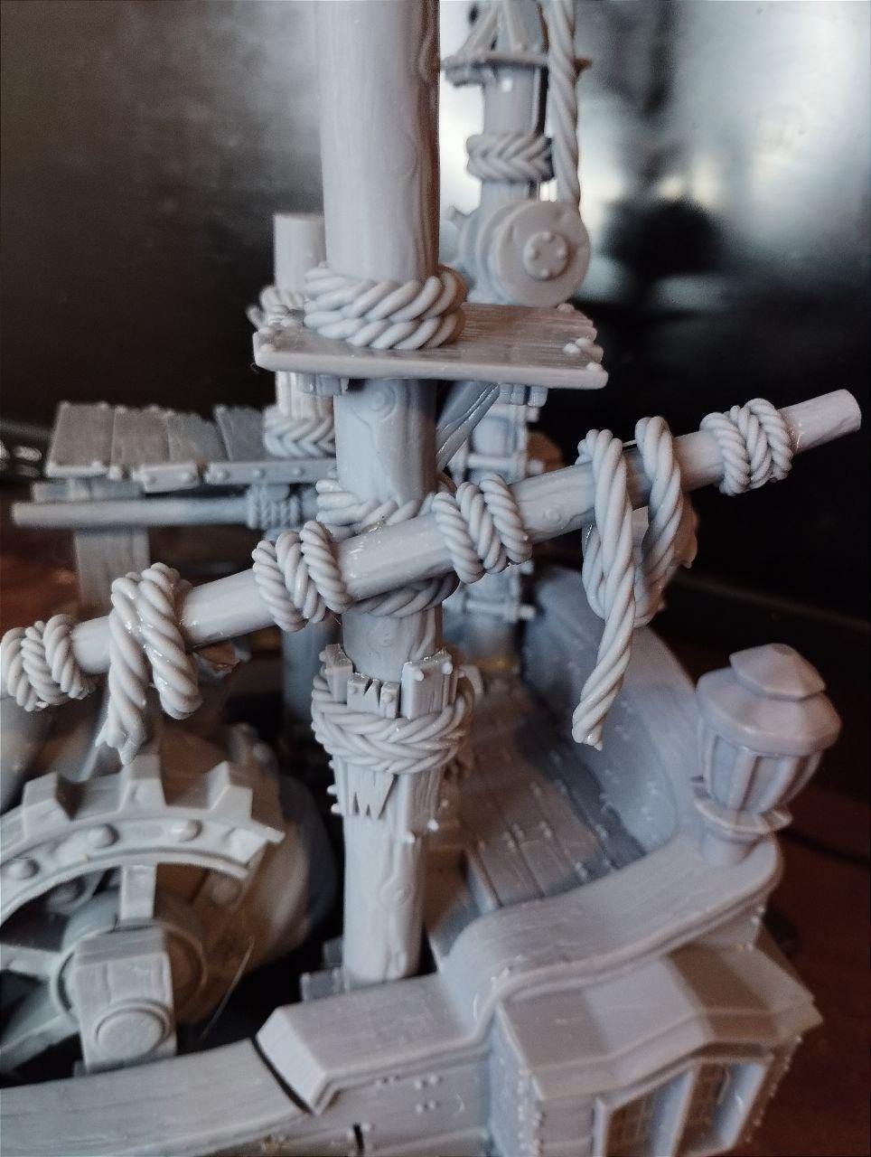 The Fury of the Depths, Modular Undead Colossus by Landor Miniatures! Vampire Coast for Fantasy Wargames