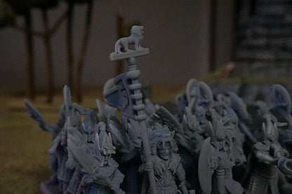 Elven Royal Guard, Modular High Elven miniatures by Landor Miniatures! High Elves for Fantasy Wargames