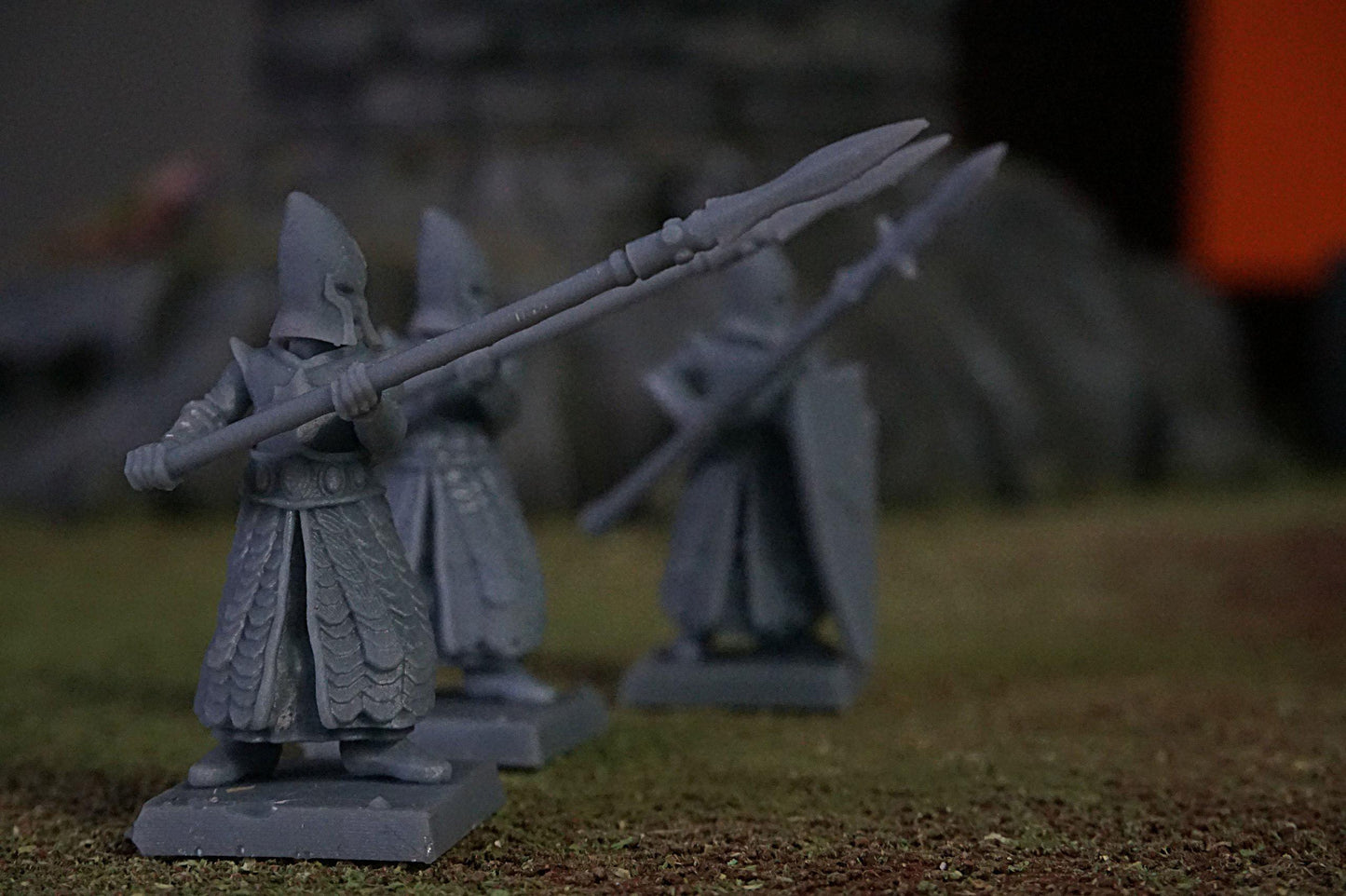 Elven Spearmen, Modular High Elven miniatures by Landor Miniatures! High Elves for Fantasy Wargames