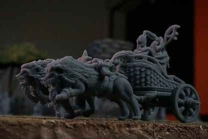 Royal Guard Chariot, Modular High Elven miniatures by Landor Miniatures! High Elves for Fantasy Wargames