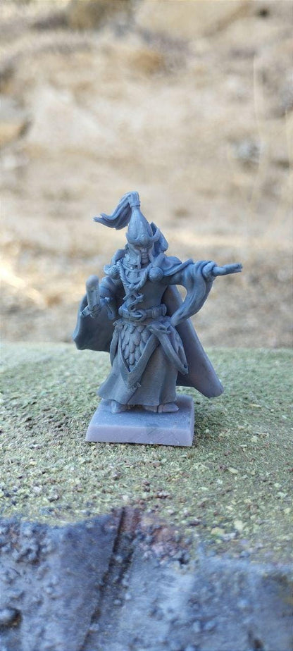 High Elf Sword Sorcerer, Modular High Elven miniatures by Landor Miniatures! High Elves for Fantasy Wargames