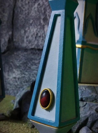 Elven Watchtower, Modular High Elven Terrain by Landor Miniatures! High Elves for Fantasy Wargames