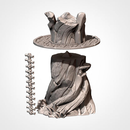 MODULAR GIANT TREES Txarli Factory Forest Hideout Modular Terrain Set, Perfect for Tabletop Wargames