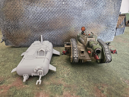 Palatinii Grav Tank, Multipart Sci-Fi Vehicle by ThatEvilOne, Sci-fi Wargames Proxy,
