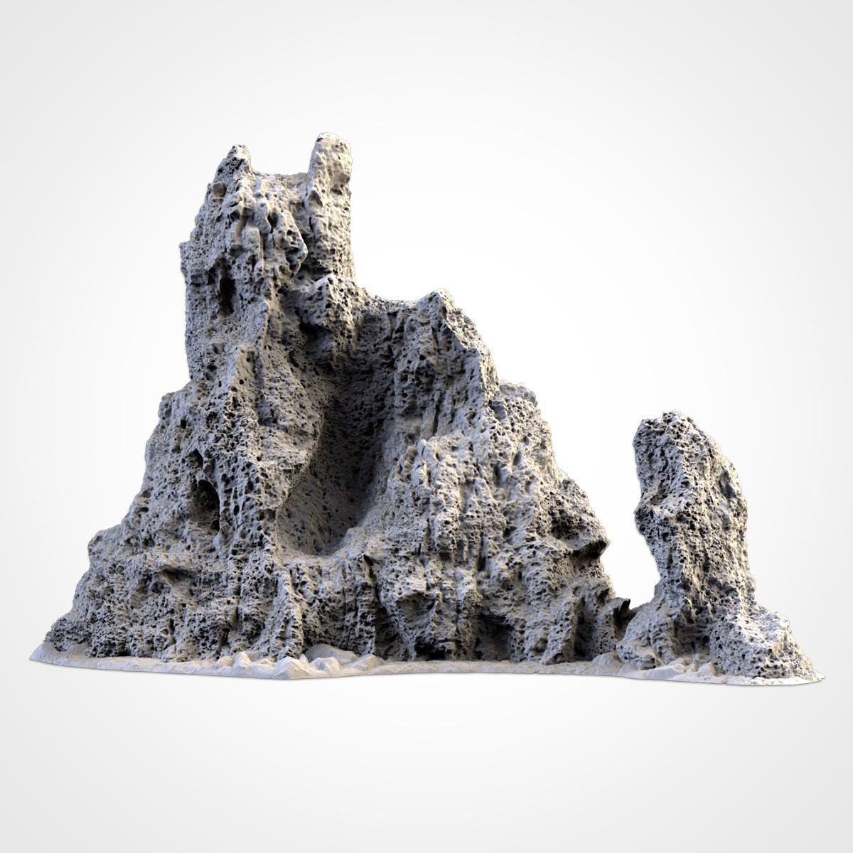 VOLCANIC ROCKS Modular Wargaming Hill Terrain by Txarli Factory for Tabletop Wargames