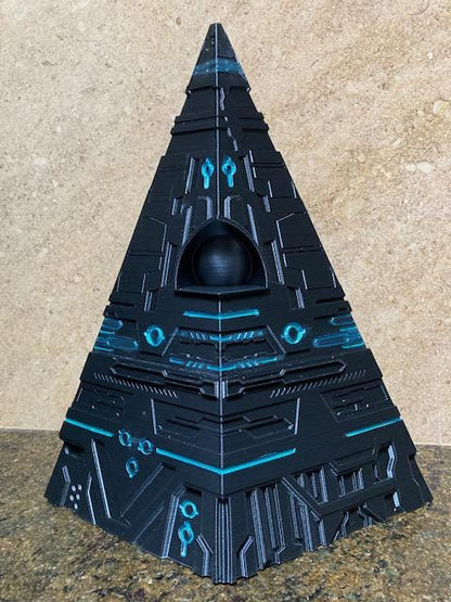 XENO PYRAMIDS 02 Modular Wargaming Space Pharaoh World Terrain by Txarli Factory for Tabletop Wargames