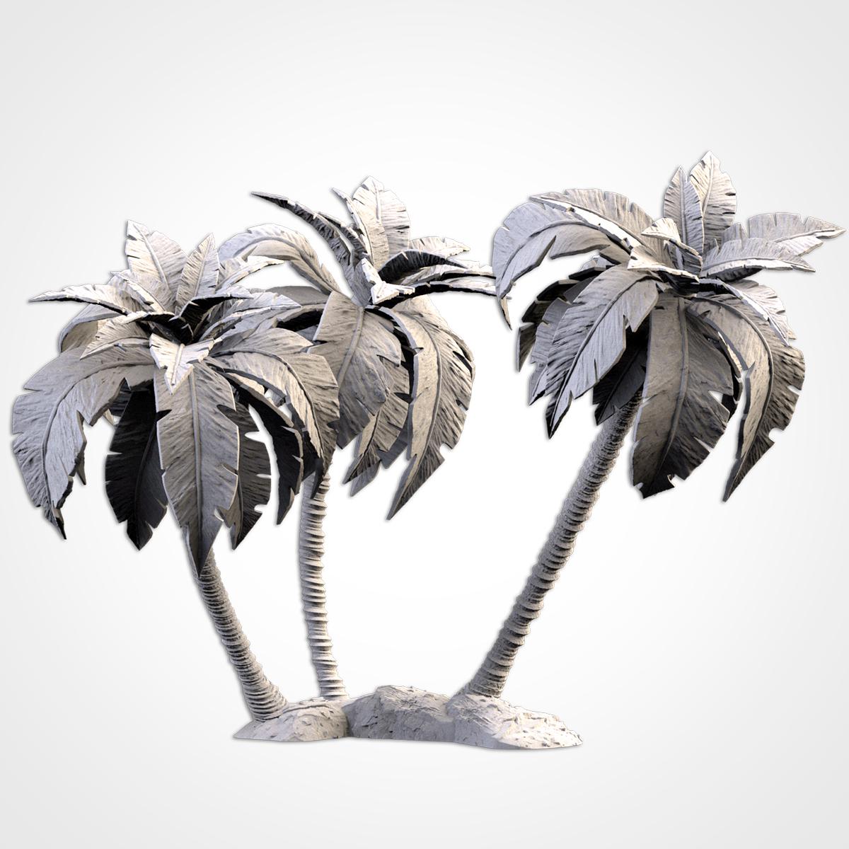 PALMS Modular Wargaming Forest Terrain by Txarli Factory for Tabletop Wargames