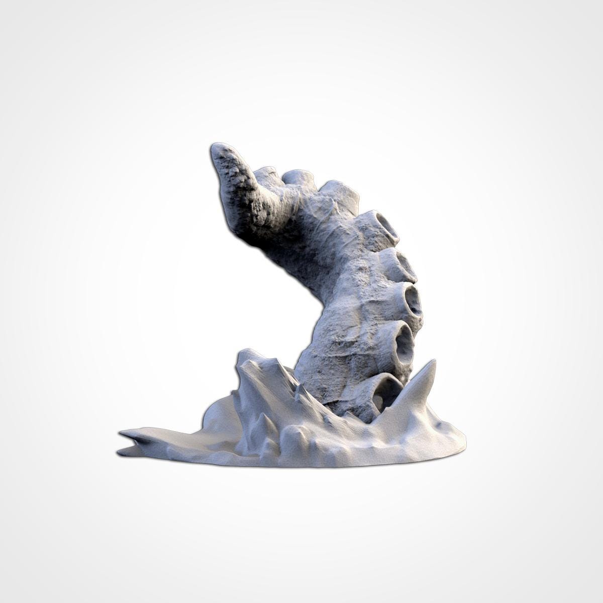 Modular THE KRAKEN Txarli Factory Monstrous Terrain Set, Perfect for Warhammer, Tabletop Wargames