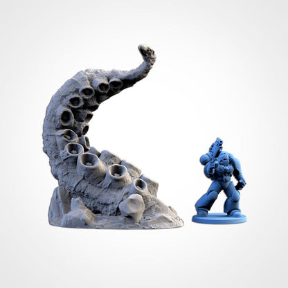 Modular THE KRAKEN Txarli Factory Monstrous Terrain Set, Perfect for Warhammer, Tabletop Wargames