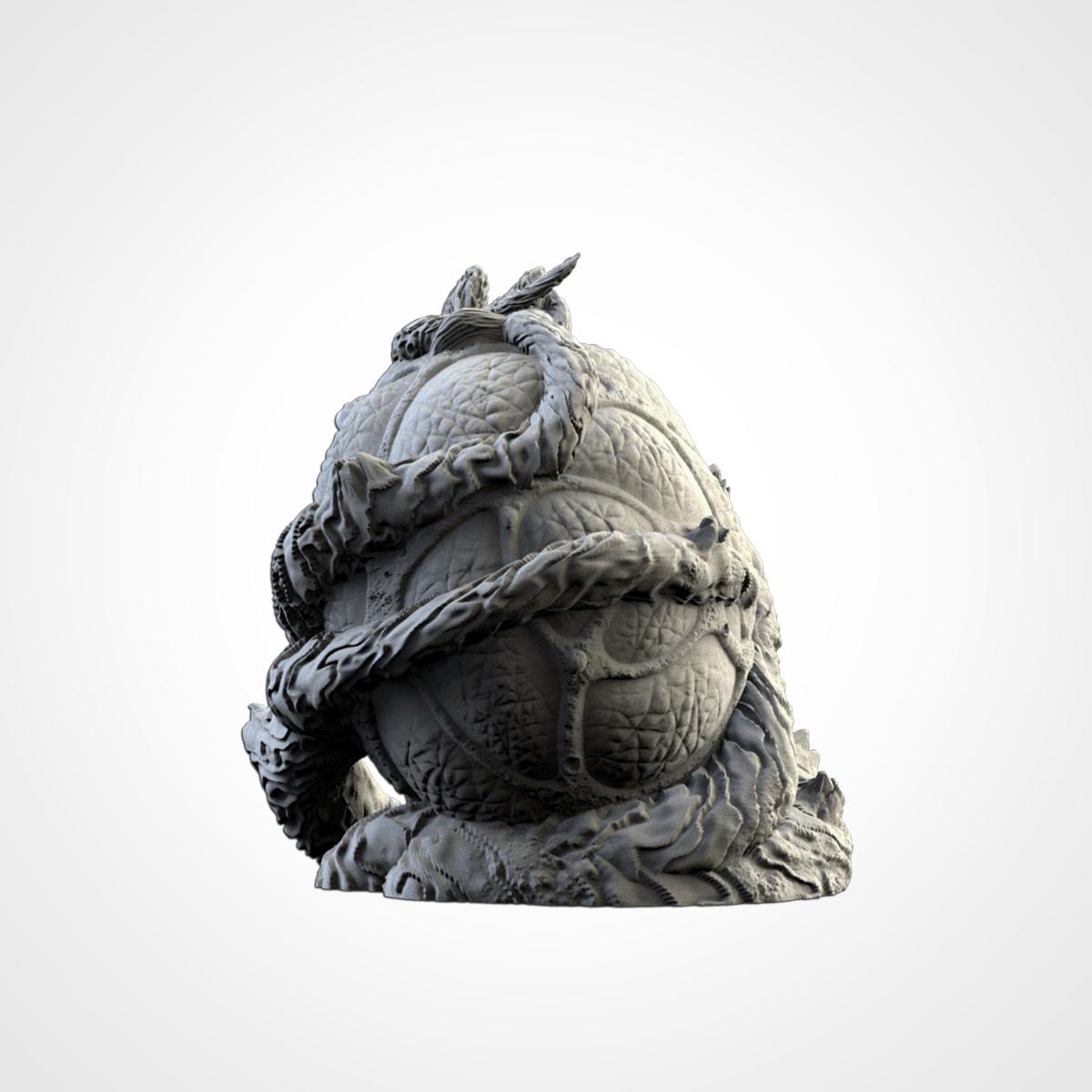 Modular ALIEN PLANTS Txarli Factory Infected Tyranid Building Terrain Cityscape Set, Perfect for Tabletop Wargames