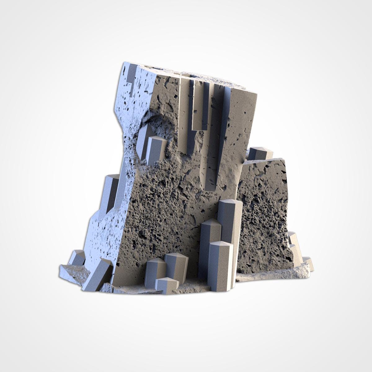 HIGH MOUNTAINS Modular Wargaming Scatter Terrain by Txarli Factory for Tabletop Wargames