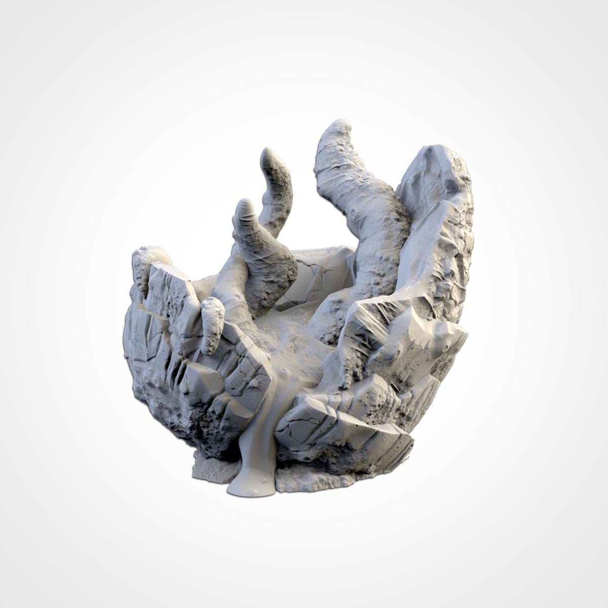 Modular ALIEN EGGS Txarli Factory Infected Tyranid Building Terrain Cityscape Set, Perfect for Tabletop Wargames