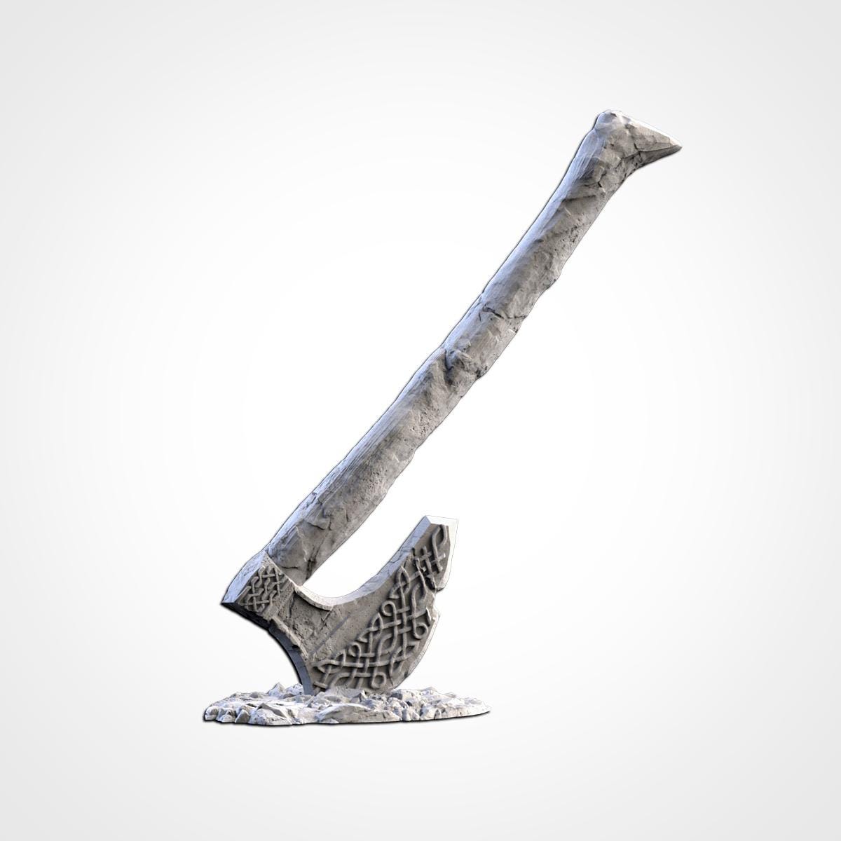 Modular MIDDLE EARTH terrain by Txarli Factory Fantasy Terrain Ruined Statues Set, Perfect for Tabletop Wargames