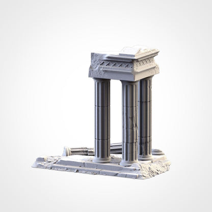 CLASSIC TEMPLES Modular Wargaming Ancient World Terrain by Txarli Factory for Tabletop Wargames