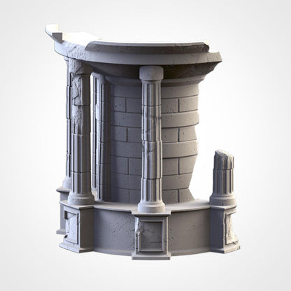 CLASSIC TEMPLES Modular Wargaming Ancient World Terrain by Txarli Factory for Tabletop Wargames
