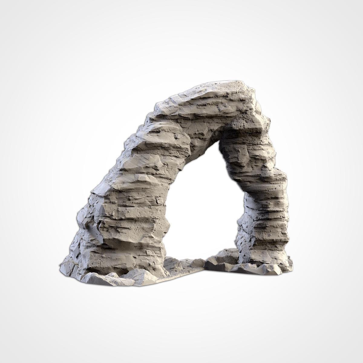 DESERT MOUNTAINS Modular Wargaming Scatter Terrain by Txarli Factory for Tabletop Wargames