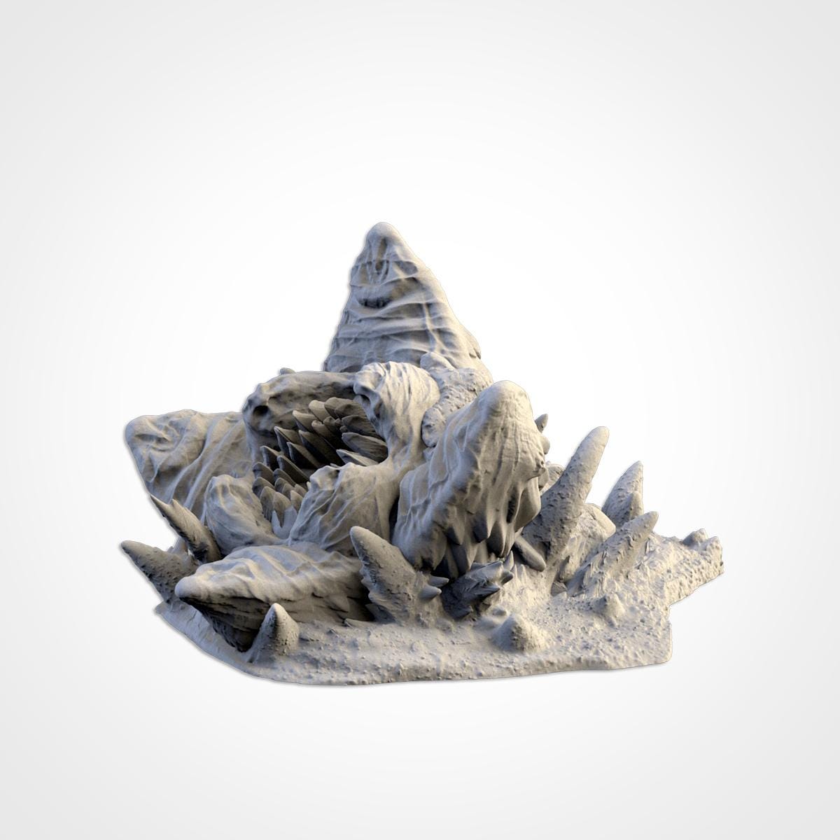 Modular SANDWORMS Txarli Factory Monstrous Terrain Set, Perfect for Tabletop Wargames