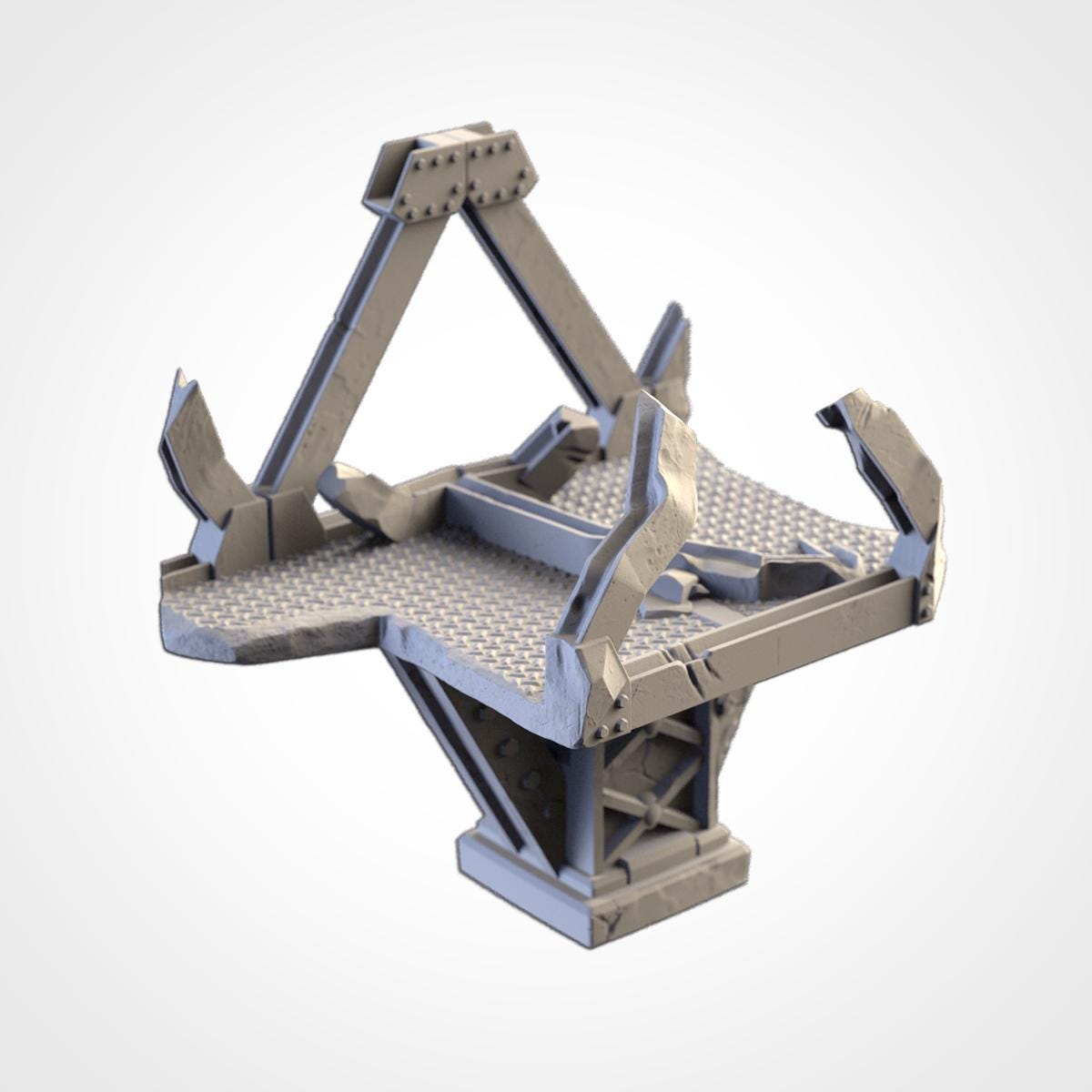 Modular METAL BRIDGES Terrain Cityscape Set, Perfect for Tabletop Wargames by Txarli Factory