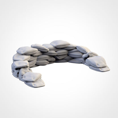 Modular PROVISIONS & CONTAINERS set Txarli Factory Ruined Scatter Terrain Set, Perfect for Tabletop Wargames