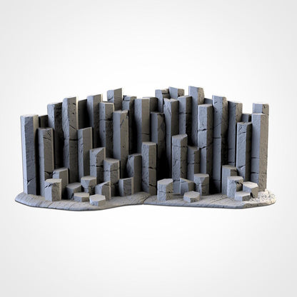 BASALTIC TERRAIN Modular Wargaming Scatter Terrain by Txarli Factory for Tabletop Wargames