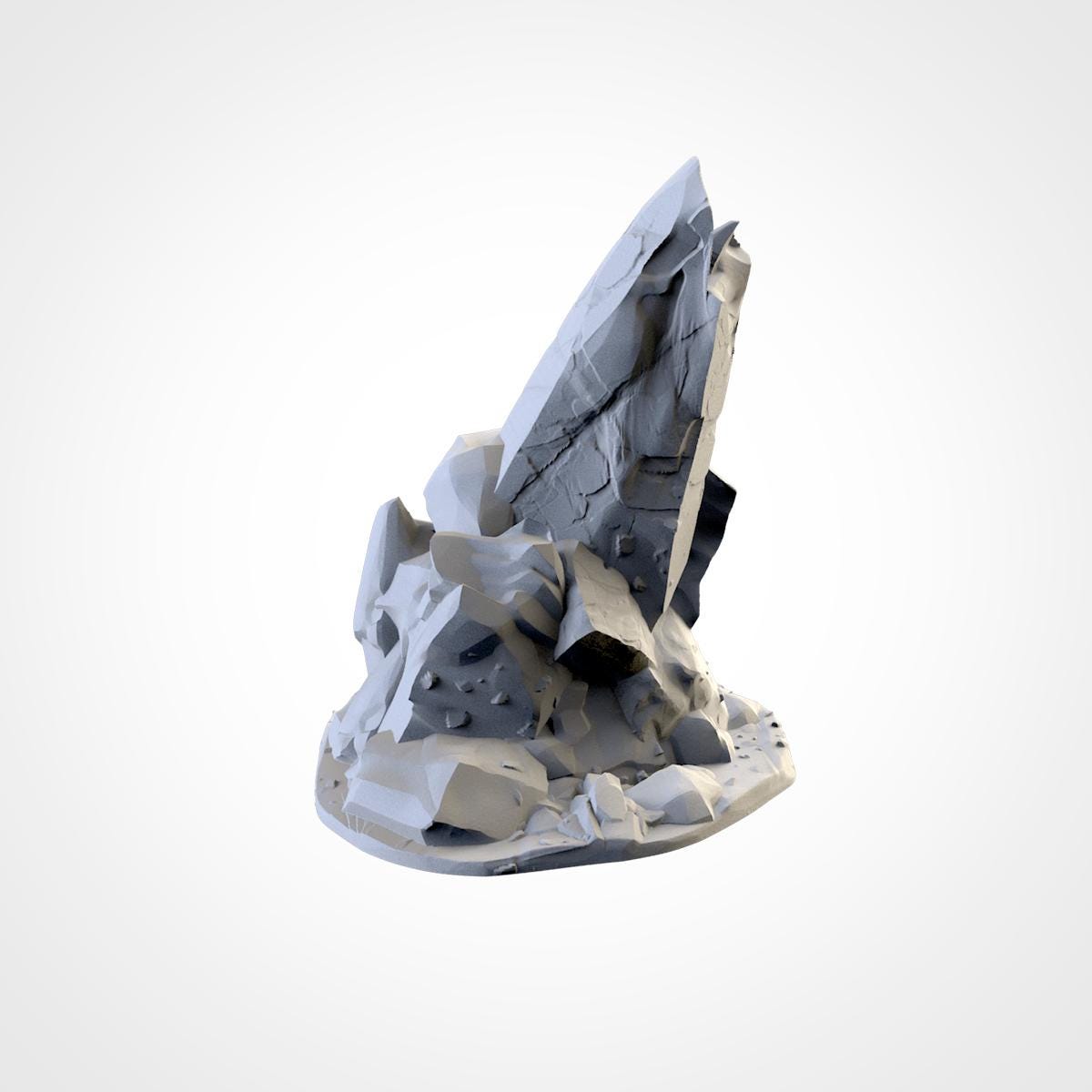 ROCKY TERRAIN Modular Wargaming Scatter Terrain by Txarli Factory for Tabletop Wargames