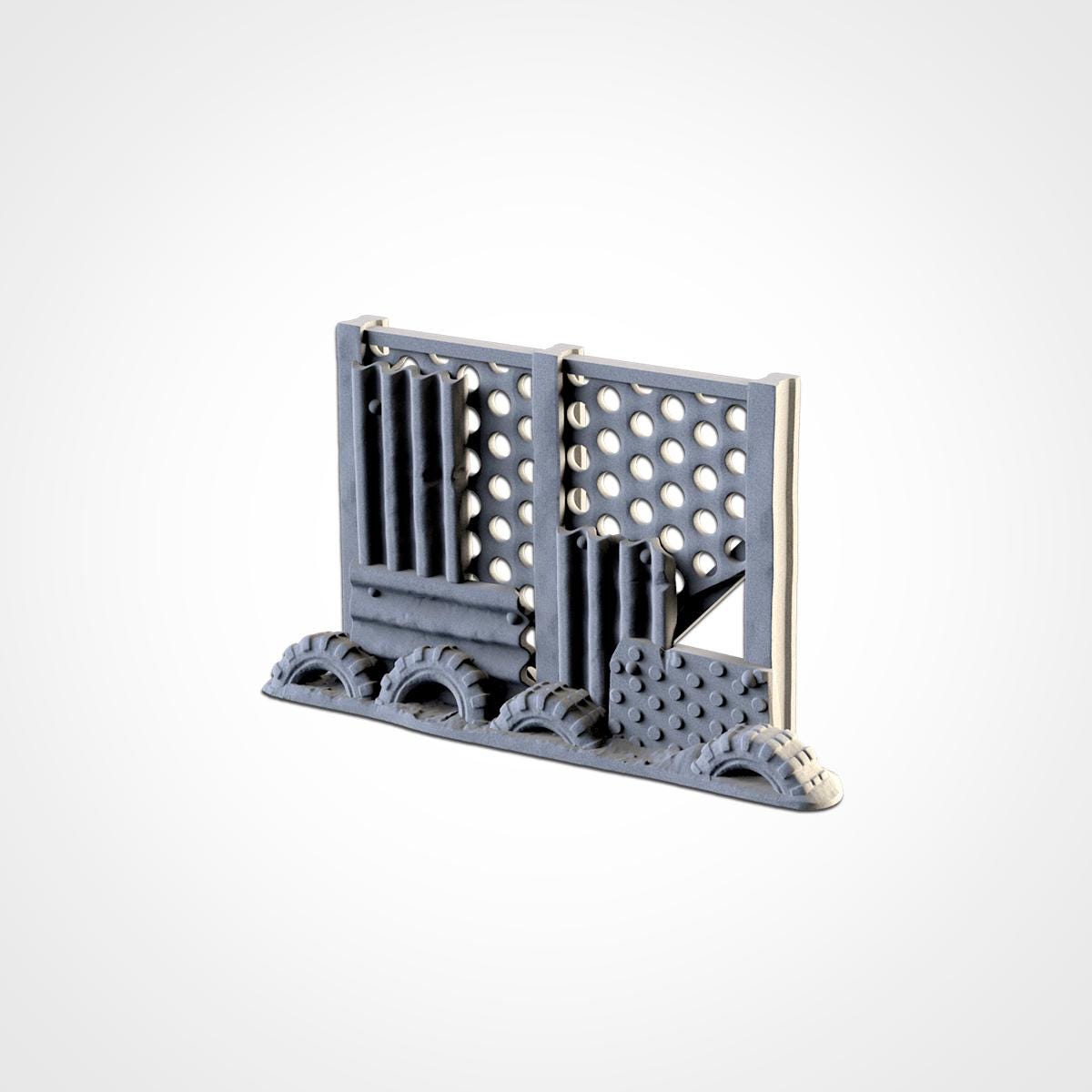 Modular CRASHED PLANES Txarli Factory Sci-Fi modular Wreckage Set, Perfect for Tabletop Wargames