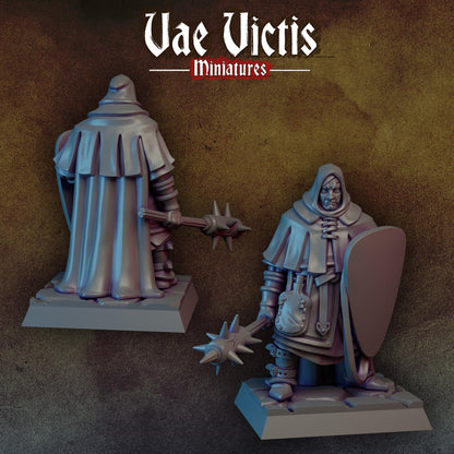 Monopose Mercenaries and Fishfolk, NOVEMBER 2024 RELEASE, Mercenary Miniatures by Vae Victis, perfect for Fantasy Wargames and Tabletop RPGs