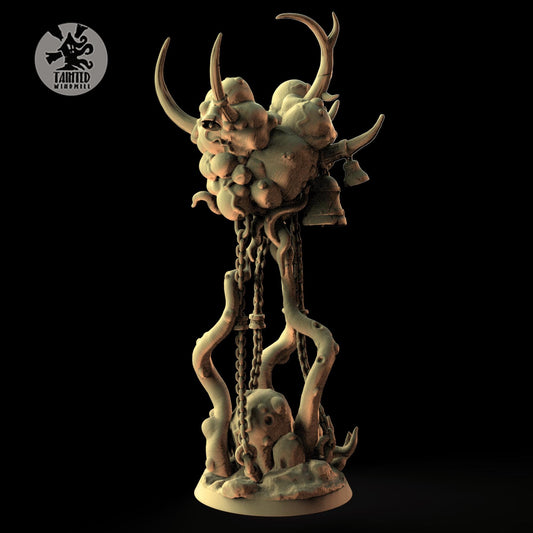 Decay Infected Air Mines, Imperial Plagued Industrial Terrain Features Sculpted by Tainted Windmill for Wargames set in the Grimdark Future