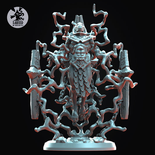 Transcendent Void God Supported, Ancient Shard of the Void Sculpted by Tainted Windmill for Wargames set in the Grimdark Future